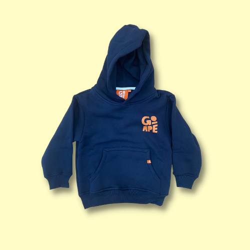 Child Hoodie Navy Plain