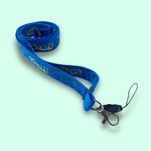 Blue Lanyard