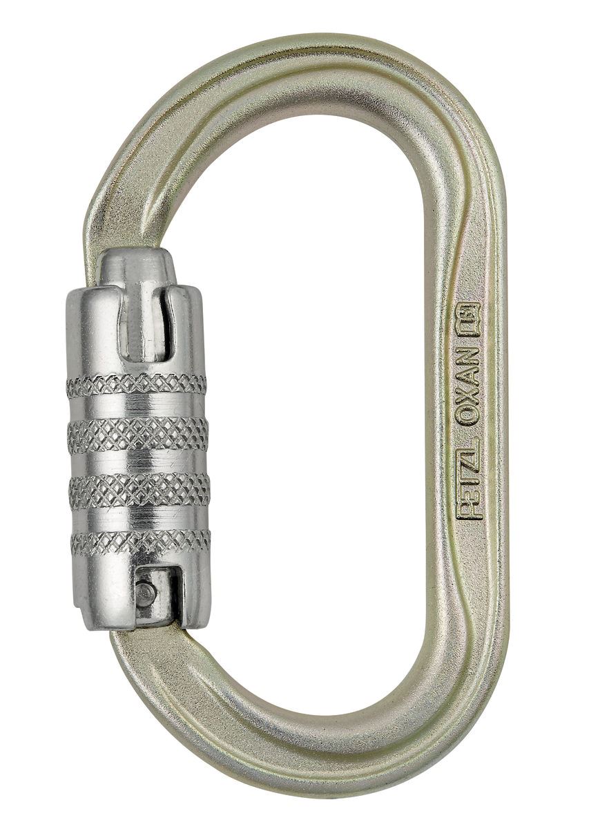 Karabiner Tri Action Steel Petzl Oxan