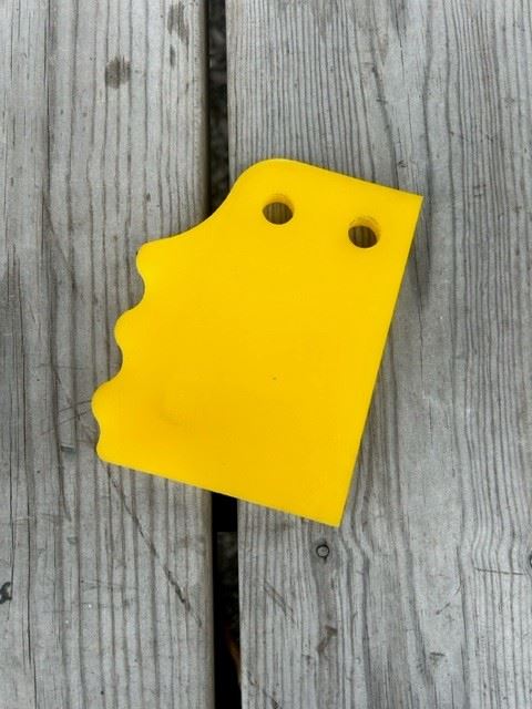 Back Stop Yellow Rubber