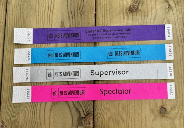 Nets Adventure Wristbands - Pack of 1,000